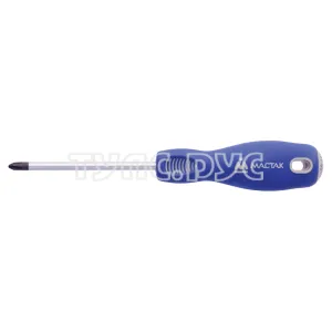 Отвертка крестовая Phillips 2х100 мм, держатель МАСТАК 041-02101H