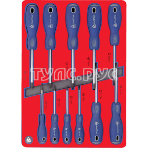Набор отверток TORX, ложемент, 11 предметов МАСТАК 5-4411