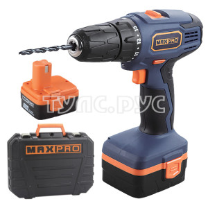 Дрель-шуруповерт аккумуляторная MAX PRO, 12,0 В 85013