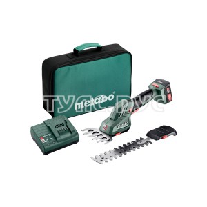 Аккумуляторные газонные ножницы для травы и кустов Metabo PowerMaxx SGS 12 Q 601608500