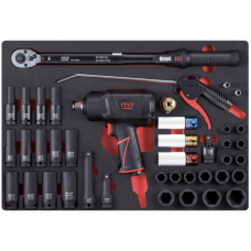 Набор пневмоинструмента MIGHTY SEVEN 41 предмет NC-4255QA Набор пневмоинструмента MIGHTY SEVEN 41 предмет NC-4255QA