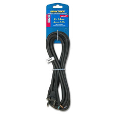 Сетевой шнур ПРАКТИКА ПГА-ВП 2х1,0 4 метра 244-810 Сетевой шнур ПРАКТИКА ПГА-ВП 2х1,0 4 метра 244-810