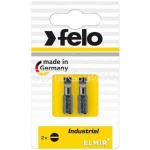Felo Бита Плоская шлицевая ударная 8X1,2X25, 2шт 02080036