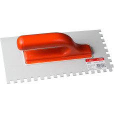 Гребёнка пластиковая для клея, 270*130мм, зуб 8х8 мм, CORTE 0303C Гребёнка пластиковая для клея, 270*130мм, зуб 8х8 мм, CORTE 0303C
