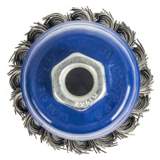 Кордщетка чашеобразная витая (75 мм; М14) ПРАКТИКА 032-461 Кордщетка чашеобразная витая (75 мм; М14) ПРАКТИКА 032-461