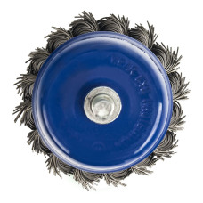 Кордщетка чашеобразная витая (75 мм) для дрели ПРАКТИКА 032-560 Кордщетка чашеобразная витая (75 мм) для дрели ПРАКТИКА 032-560