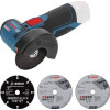 Аккумуляторная углошлифмашина Bosch 12В GWS 12V-76 