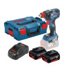 Аккумуляторный гайковерт Li-Ion 18 В, Bosch GDX 18V-200 C 06019G4201 (2 акк. 5 а/ч + ЗУ) 06019G4201