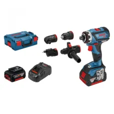 Аккумуляторная ударная дрель-шуруповерт  Li-Ion 18 В, Bosch GSR 18V-60 FC в L-Boxx 4в1, 5.0Ah, 06019G7100
