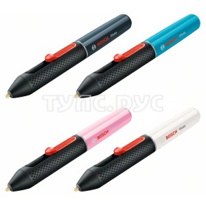 Аккумуляторные клеевые ручки BOSCH Gluey Master Pack  (набор из 4-х цветов) 06032A2105