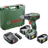Аккумуляторная дрель-шуруповерт Bosch PSR 1800 LI-2 (3 бат, 1,5 A*ч) 06039A3102