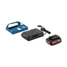 Аккумуляторный набор батарей Li-Ion + ЗУ, Набор BOSCH 1 X GBA 18 В 2,0 А•Ч MW-B + GAL 1830 W 1600A003NA