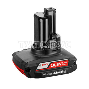 Аккумуляторная  батарея Li-Ion, Bosch GBA 12V 2.5 Ah W с технологией беспроводной зарядки 1600A00J0E