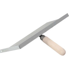 Сокол штукатура с закрытыми краями, 1610C,  50x305x15mm, оцинк.сталь, дерев.ручка CORTE 1610С