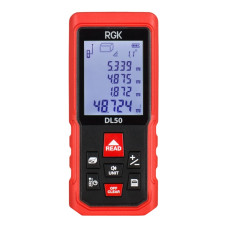 Лазерный дальномер с угломером RGK DL50 4610011873904 Лазерный дальномер с угломером RGK DL50 4610011873904