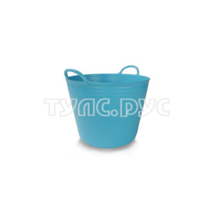 Корзина пластиковая голубая №1 (25л) RUBI 88702