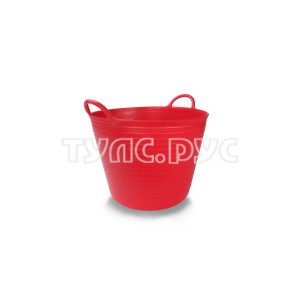Корзина пластиковая красная №1 (25л) RUBI 88706