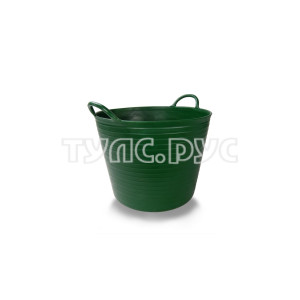 Корзина пластиковая зелёная №1 (25л) RUBI 88708