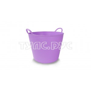 Корзина пластиковая бледно-фиолетовая №1 (25л) RUBI 88710