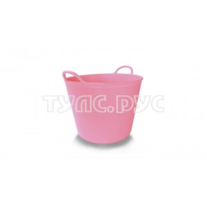 Корзина пластиковая розовая №3 (40л) RUBI 88727