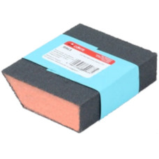 Блок шлифовальный специальной формы 100*83/58*25мм зерно 120, CORTE 9962C