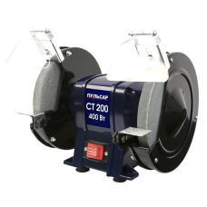 Станок точило ПУЛЬСАР СТ 200 (400Вт, диск 200x20x16мм 2950 об/мин, 8,6 кг) 791-363 Станок точило ПУЛЬСАР СТ 200 (400Вт, диск 200x20x16мм 2950 об/мин, 8,6 кг) 791-363