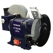 Станок точило ПУЛЬСАР СТ 150/200 (400Вт, диск 150x20x12,7мм/200x40x20мм, 2950/134 об/мин, 9 кг) 791-370 Станок точило ПУЛЬСАР СТ 150/200 (400Вт, диск 150x20x12,7мм/200x40x20мм, 2950/134 об/мин, 9 кг) 791-370