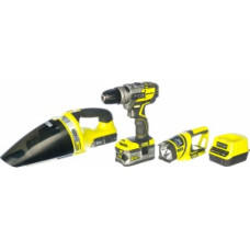 Ryobi 18В набор: R18PDBL + RFL180 + CHV182 + RB18L20 + RB18L50 + RC18120, в ящике 19" R18PDBL-252VLT 5133003623 Ryobi 18В набор: R18PDBL + RFL180 + CHV182 + RB18L20 + RB18L50 + RC18120, в ящике 19" R18PDBL-252VLT 5133003623
