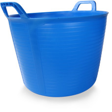 Корзина пластиковая синяя №3 (40л) RUBI 88721 Корзина пластиковая синяя №3 (40л) RUBI 88721