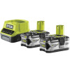 Ryobi ONE+ Li-Ion аккумулятор 2.0Aч + зарядное устройство RC18120 15643698