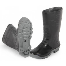 Сапоги ПВХ мужские, двухкомпонентные, черный/оливковый Сапоги ПВХ мужские, двухкомпонентные, черный/оливковый