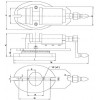 MMV/SP-100 Фрезерные, прецизионные тиски,Wilton, 100 х 100 мм 11709EU