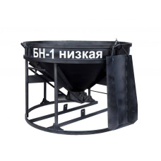 Бадья для бетона Zitrek БН-1.0 (лоток) низкая 021-1058 Бадья для бетона Zitrek БН-1.0 (лоток) низкая 021-1058