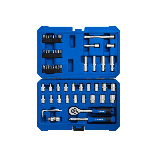 Универсальный набор инструмента, Профессионал ЗУБР А-57, 57 предм., (1/4") 27671-H57
