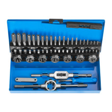 Набор метчиков и плашек, Профессионал ЗУБР 32 предмета, сталь Р6М5 28110-H32