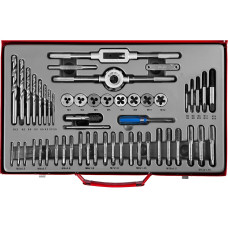 Набор метчиков и плашек ЗУБР 52 предм., сталь 9ХС 28130-H52_z01