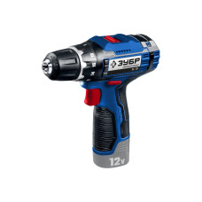 Дрель-шуруповерт, Профессионал ЗУБР 12 В, 40 Н·м, без АКБ (тип Т7) DL-121 Дрель-шуруповерт, Профессионал ЗУБР 12 В, 40 Н·м, без АКБ (тип Т7) DL-121