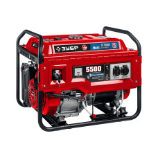 Газовый генератор с электростартером (сжиженный газ / природный газ / бензин) ЗУБР 5500 Вт СГ-5500Е Газовый генератор с электростартером (сжиженный газ / природный газ / бензин) ЗУБР 5500 Вт СГ-5500Е